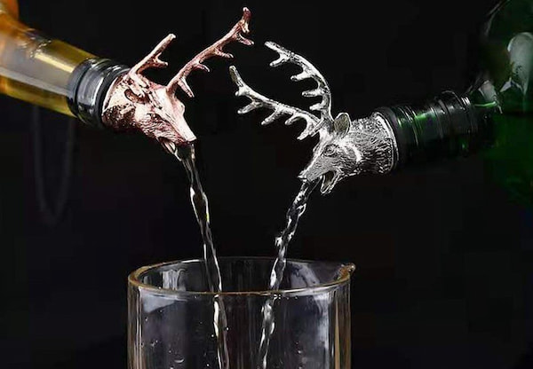 خرید و قیمت بطری شیشه ای طرح گوزن + فروش عمده